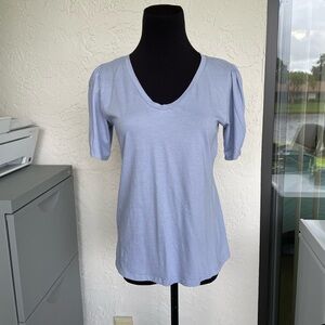 Loft Puffy Short Sleeve Top Size Small